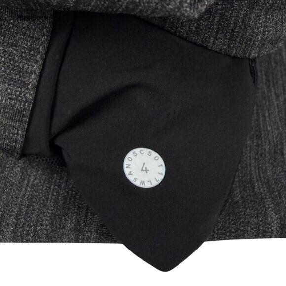 LULULEMON On The Fly Pant Size 28" 4 Heathered Black - Picture 6 of 8